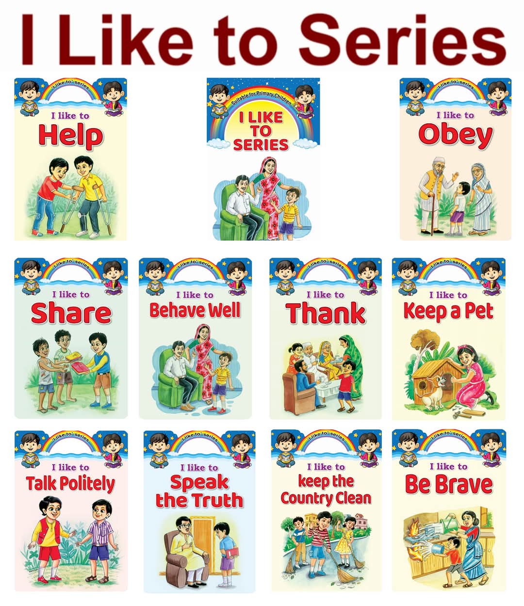I Like to Series 10 book
